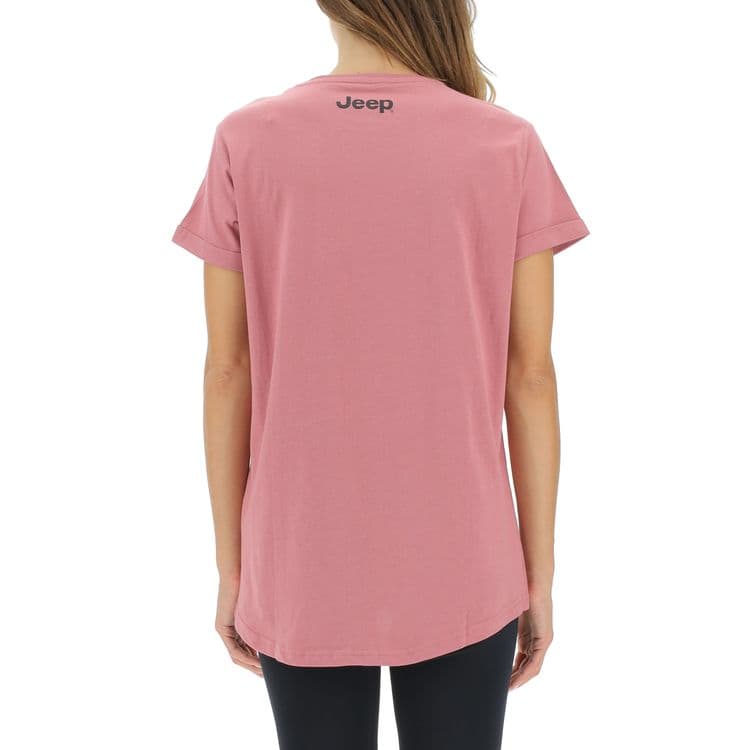 T-shirt Donna Jadore Oversize Maniche Corte – Maglia Basic Con Stampa – Taglie UK 8-18